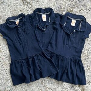 Set of 3 navy dress uniforms